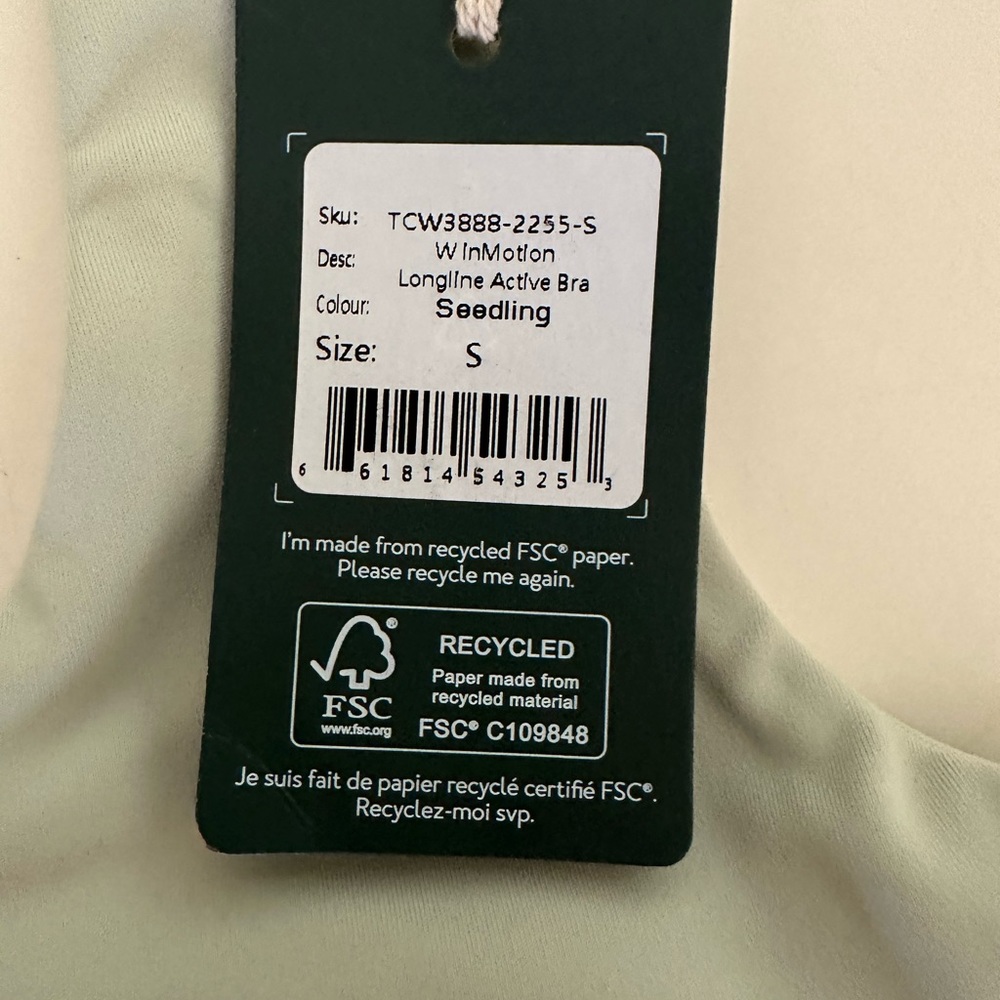 Tentree Longline Active Bra - Picture 3 of 4